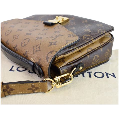 louis vuitton crossbody pochette metis brown monogram canvas shoulder bag|louis vuitton reverse metis.